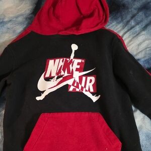 Nike Air Black and Red Pullover